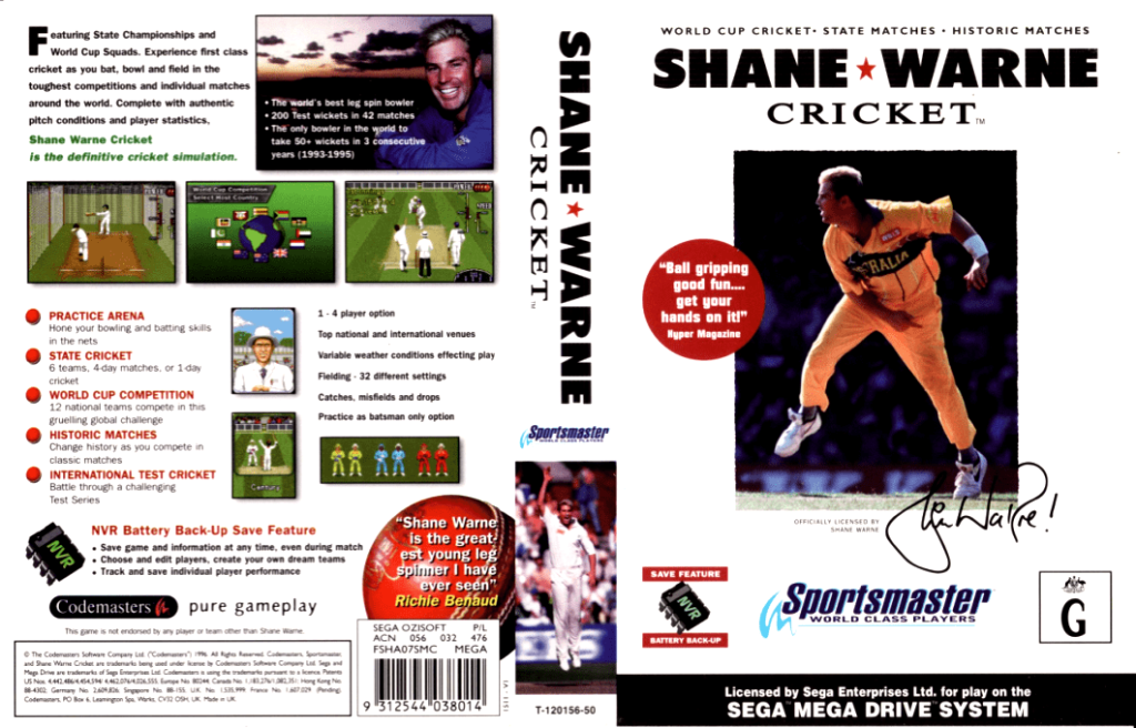 Shane Warne Cricket